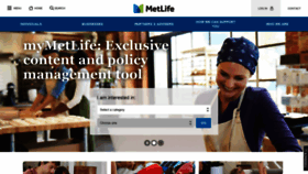 What Metlife.com.kw website looked like in 2019 (5 years ago)