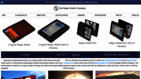 What Magicwallet.co website looked like in 2019 (6 years ago)