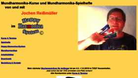 What Muha-jochen.de website looked like in 2019 (5 years ago)