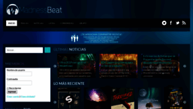 What Madnessbeat.com website looked like in 2019 (5 years ago)