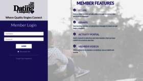 What Members.thefortworthdatingcompany.com website looked like in 2019 (5 years ago)