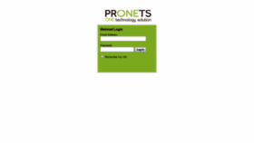 What Mail.pronetsweb.com website looked like in 2019 (5 years ago)