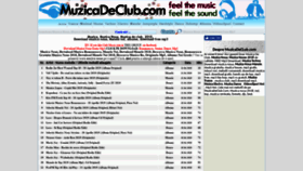 What Muzicadeclub.com website looked like in 2019 (5 years ago)