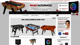 What Massautomatic.fr website looked like in 2019 (5 years ago)