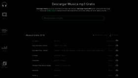 What Musica-gratis.me website looked like in 2019 (5 years ago)
