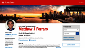 What Matthewferraro.net website looked like in 2019 (4 years ago)