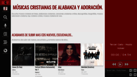 What Musicacristianavip.net website looked like in 2019 (5 years ago)