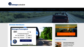 What Mietwagen-auskunft.de website looked like in 2019 (5 years ago)
