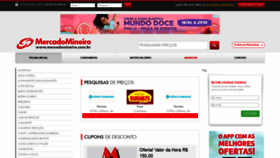 What Mercadomineiro.com.br website looked like in 2019 (5 years ago)