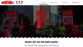 What Mostgood5k.com website looked like in 2019 (5 years ago)