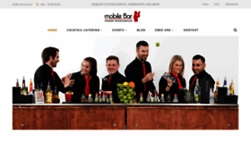 What Mobilebar-online.de website looked like in 2019 (5 years ago)