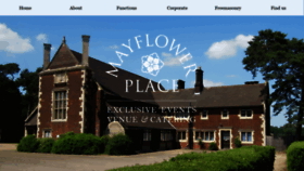 What Mayflowerplace.co.uk website looked like in 2019 (5 years ago)