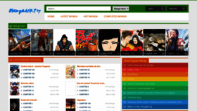 What Mangadex.top website looked like in 2019 (5 years ago)