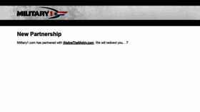 What Military1.com website looked like in 2019 (5 years ago)