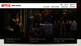What Media.netflix.com website looked like in 2019 (5 years ago)