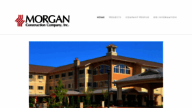 What Morganconstruction.com website looked like in 2019 (5 years ago)