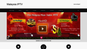 What Malaysiaiptv.trade website looked like in 2019 (4 years ago)