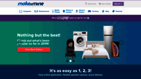 What Makeitmine.com.au website looked like in 2019 (5 years ago)