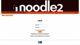 What Moodle.bristoltheological.ac.uk website looked like in 2019 (4 years ago)