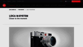 What M.leica-camera.com website looked like in 2019 (5 years ago)