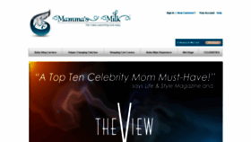 What Mammasmilk.com website looked like in 2019 (5 years ago)