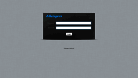 What Mail.allengers.net website looked like in 2019 (4 years ago)
