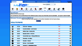 What Myp2p.tv website looked like in 2019 (5 years ago)