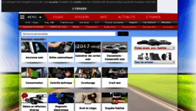 What Manuel-automobile.com website looked like in 2019 (4 years ago)