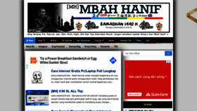 What Mbahhanif.site website looked like in 2019 (4 years ago)