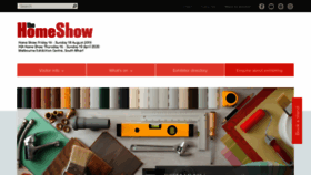 What Melbournehomeshow.com.au website looked like in 2019 (4 years ago)