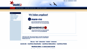 What Mare2.de website looked like in 2019 (4 years ago)