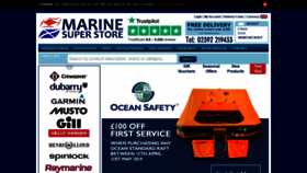 What Marine-super-store.com website looked like in 2019 (4 years ago)