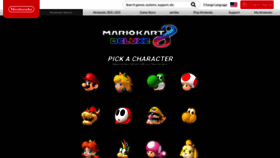 What Mariokart.com website looked like in 2019 (4 years ago)