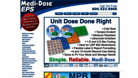 What Medi-dose.com website looked like in 2019 (4 years ago)