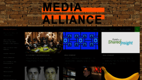 What Media-alliance.org website looked like in 2019 (5 years ago)