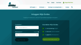 What Mijn.evides.nl website looked like in 2019 (4 years ago)