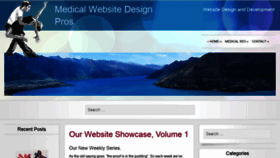 What Medicalwebsitedesignpros.com website looked like in 2019 (4 years ago)