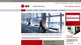 What Mydpdbusiness.de website looked like in 2019 (4 years ago)