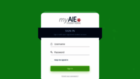 What Myaie.ac website looked like in 2019 (4 years ago)