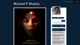 What Michaelpshipley.com website looked like in 2019 (4 years ago)