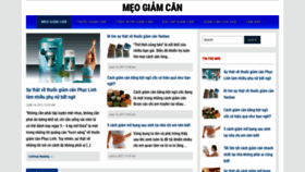 What Meogiamcan.com website looked like in 2019 (4 years ago)