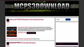 What Mcps3download.com website looked like in 2019 (4 years ago)