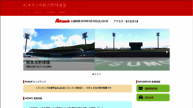 What Matsumoto-bbl.com website looked like in 2019 (4 years ago)