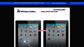 What Mgwirelessonline.com website looked like in 2019 (4 years ago)