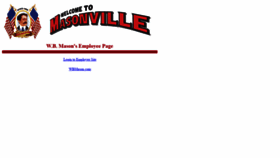What Masonville.com website looked like in 2019 (4 years ago)