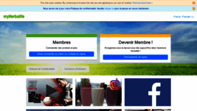 What Myherbalife.fr website looked like in 2019 (6 years ago)