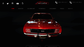 What Myhotcars.com website looked like in 2019 (4 years ago)