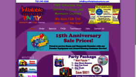 What Myinflatableadventures.com website looked like in 2019 (4 years ago)