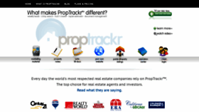 What Myproptrackr.com website looked like in 2019 (4 years ago)