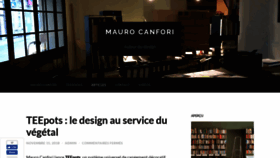 What Maurocanfori.fr website looked like in 2019 (4 years ago)